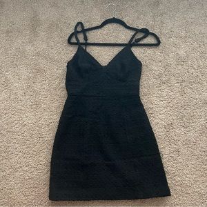 abercrombie tweed corset mini dress